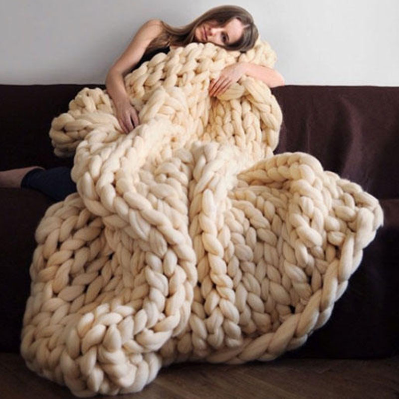 YarnHand-knittedBlankets KnittingWaThrowKnitted Leisure blanket Blanketin the Bedclothes , Leisure blanket/Woolen blanket/Carpet category - from Buy2taobao.com to provide professional Taobao agent buy service