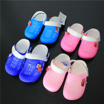 宝宝可爱拖鞋1-4岁夏镂空休闲童凉鞋软底舒适男女儿童日常鞋包头