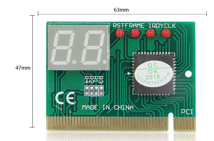 Computer motherboard 2 Small plates Diagnostic Card computer Fault test PCI Diagnostic Card Computer Accessoriesin the Computer Hardware/Monitor/Computer Peripherals , Motherboard category - from Buy2taobao.com to provide professional Taobao agent buy service