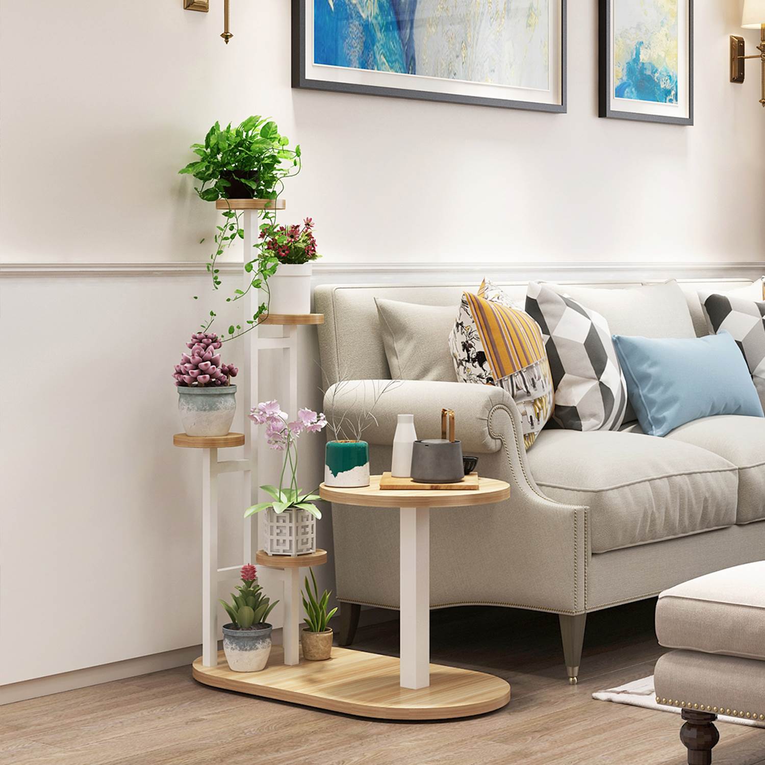 new pattern Decorative frame Botany sofa Side table Flower trellis multi-function to ground Faceplate frame Succulent Potted plant thickening Flowerpot holderin the Residential furniture , Shelf , Flower/Spend a few category - from Buy2taobao.com to provide professional Taobao agent buy service