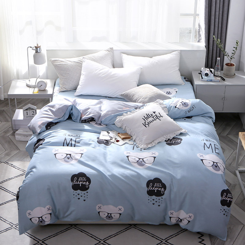 Ice shell children pure cotton Quilt cover 150 × 200x230 student dormitory Single 100% Cotton Double quiltin the Bedclothes , Quilt category - from Buy2taobao.com to provide professional Taobao agent buy service