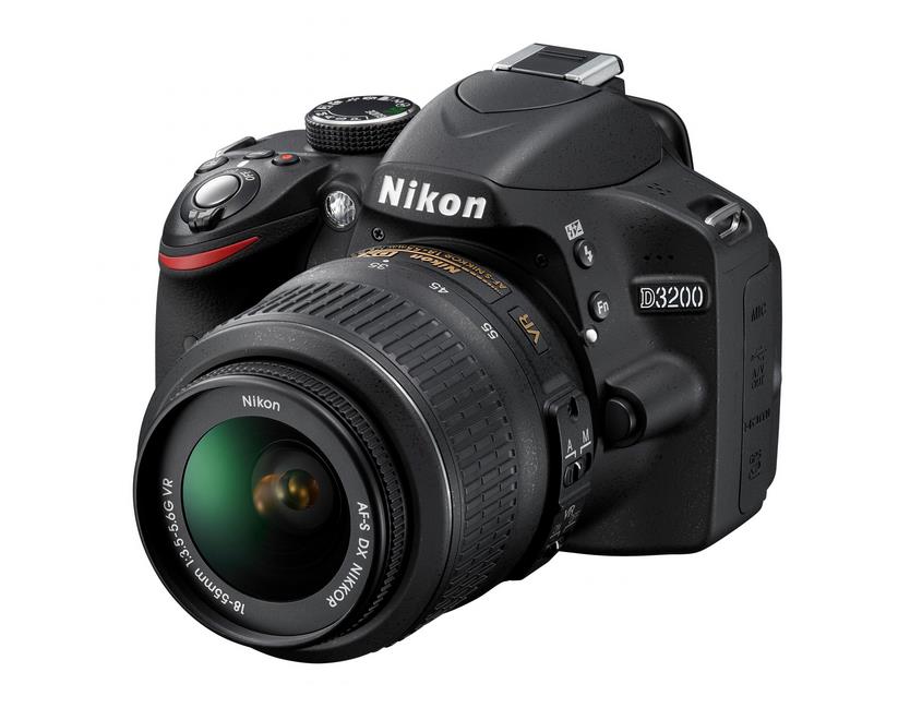 nikon/尼康 d3200套机 (含18-55mm镜头) 单反 数码相机 行货联保