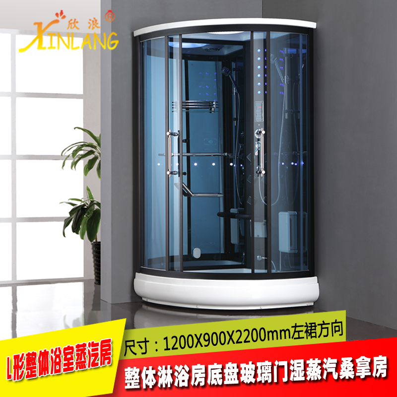 Integrated TOILET Shower Room steam Whole Bath room Shower Room Acrylic chassis Glass partition saunain the Decoration main material , Toiletries , Shower Room , Shower Room category - from Buy2taobao.com to provide professional Taobao agent buy service