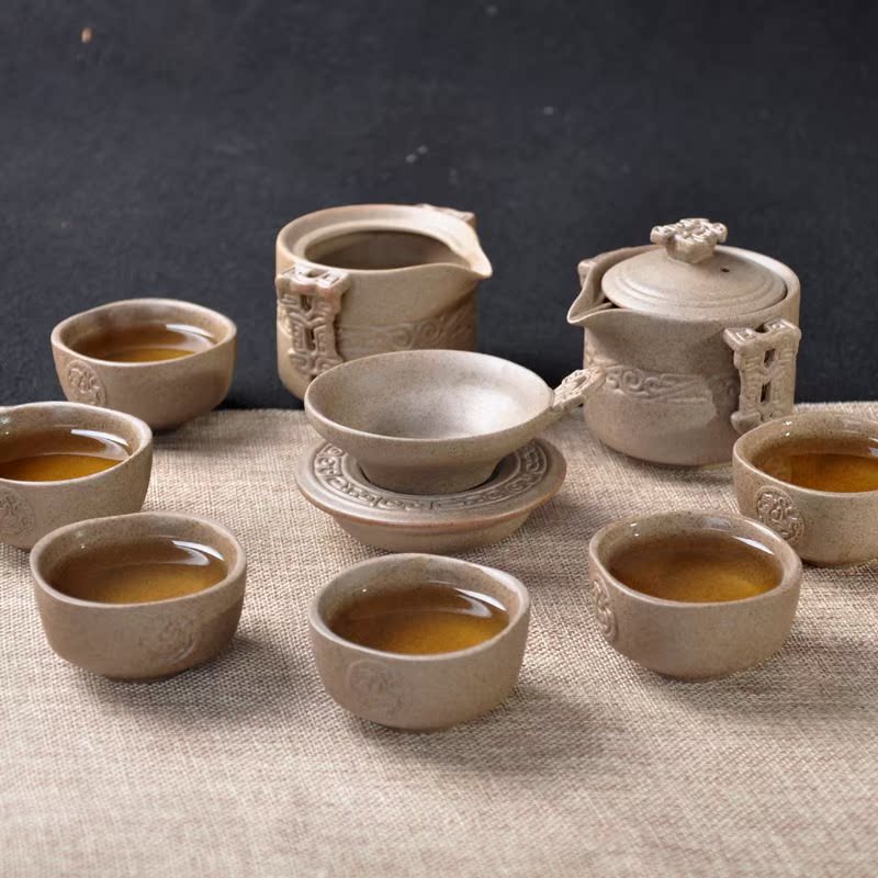 陶瓷茶具 陶茶具套装 10头套装 整套茶具 可加LOGO在类目 厨房/烹饪用具, 烹饪用具, 其它中 - 来自Buy2taobao.com提供专业的淘宝代购服务