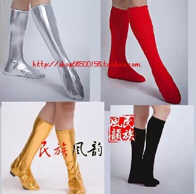 蒙古服靴鞋套藏族表演演出舞蹈靴套/高弹力红色金色黑色花纹鞋套在类目 女装/女士精品, 唐装/民族服装/舞台服装, 民族服装/舞台装中 - 来自Buy2taobao.com提供专业的淘宝代购服务
