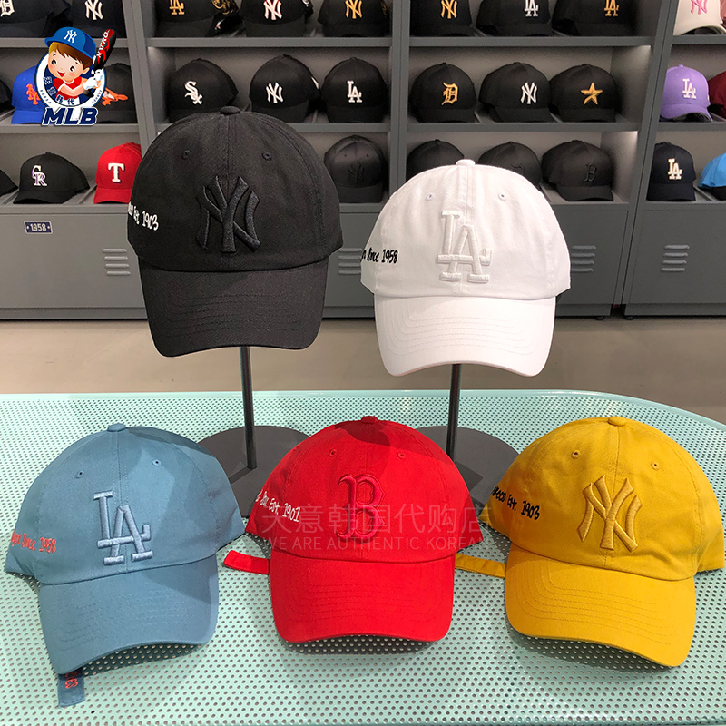 the republic of korea mlb quality goods 2019 new pattern Embroidered Hats ny Yankees Baseball cap Trend men and women Versatile Capin the Accessories/Leather belt/Hat/Muffler , Hat category - from Buy2taobao.com to provide professional Taobao agent buy service