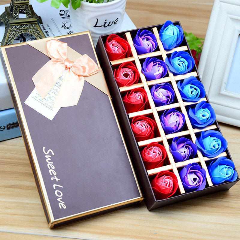 18 Soap flower Gift box Mother's Day Valentine's Day originality gift rose Promotions giftin the Festive supplies/Gift , Gift ideas , Soap flower category - from Buy2taobao.com to provide professional Taobao agent buy service