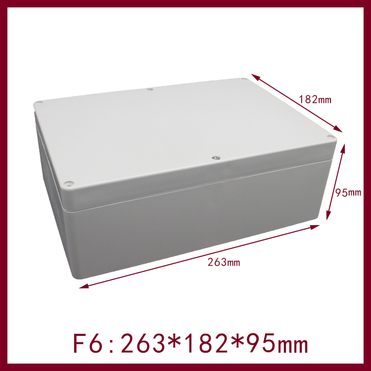 263*182*95mm 防水接线盒 F6塑料工控盒 IP65长条形线路板盒|ruв категории электронный/электрик, переключатель, брызги коробка - от Buy2taobao.com для оказания профессиональной услуги покупки агента Taobao