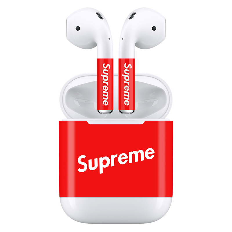 适用于苹果AirPods 2代无线耳机贴纸二代机盒贴膜个性贴膜不留胶|ruв категории Цифровые аксессуары, MP3/Mp4 аксессуары, наушники - от Buy2taobao.com для оказания профессиональной услуги покупки агента Taobao