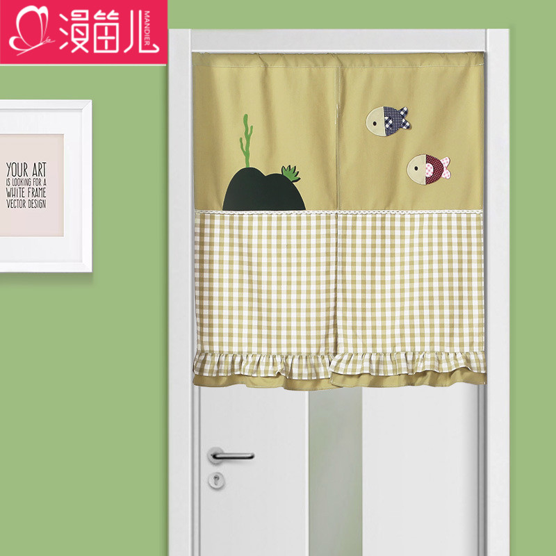 卧室门帘布艺卫生间门帘风水帘韩式厕所装饰家用清新公主卧室半帘在类目 居家布艺, 窗帘门帘及配件, 门帘中 - 来自Buy2taobao.com提供专业的淘宝代购服务