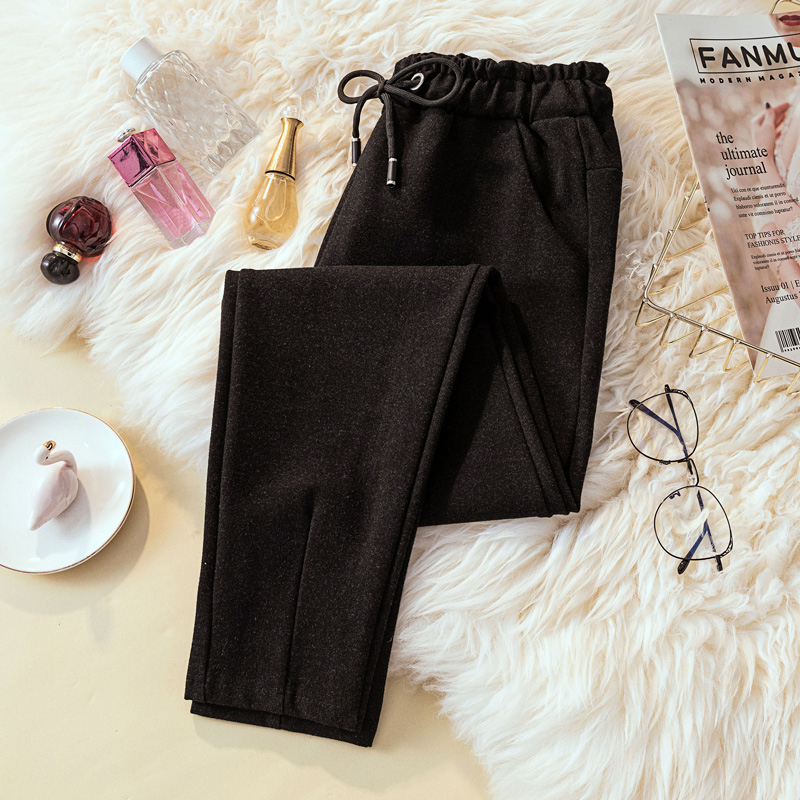 Add fertilizer Large Women's wear new pattern Western style Show thin Woolen pants Haren pants trousers Size leisure time Women's wear trousersin the Women's clothing/Boutique , Large size women category - from Buy2taobao.com to provide professional Taobao agent buy service