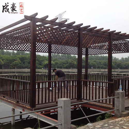 防腐木葡萄架庭院花架碳化木凉亭葡萄架长廊爬藤架户外廊架木花架|ruв категории основы строительных материалов, 木方, консерванта древесины - от Buy2taobao.com для оказания профессиональной услуги покупки агента Taobao