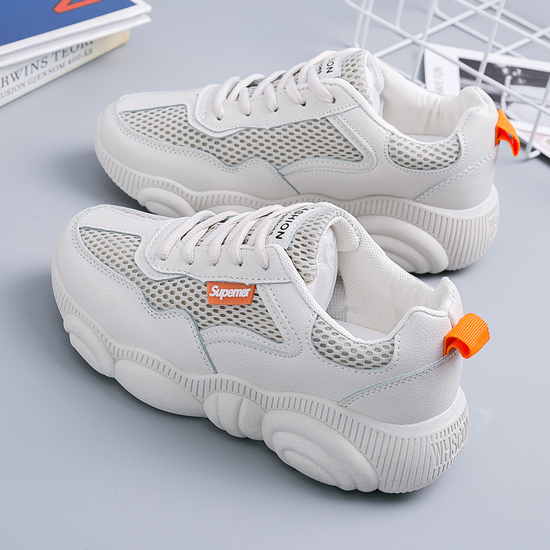 Little Bear Net surface gym shoes 2019 summer new pattern Mesh shoes Versatile White shoes Diddy A summer ventilation Trendy shoesin the Women's Shoes, Low shoes category - from Buy2taobao.com to provide professional Taobao agent buy service