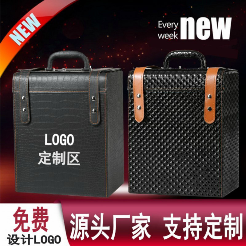 Wine Box Packaging box Six Gift Box 6 bottled Rafi Wine box black Liquor and Spirits Suitcase child Customizedin the Tableware , Flagon/Wineglass/Wine , Wine category - from Buy2taobao.com to provide professional Taobao agent buy service