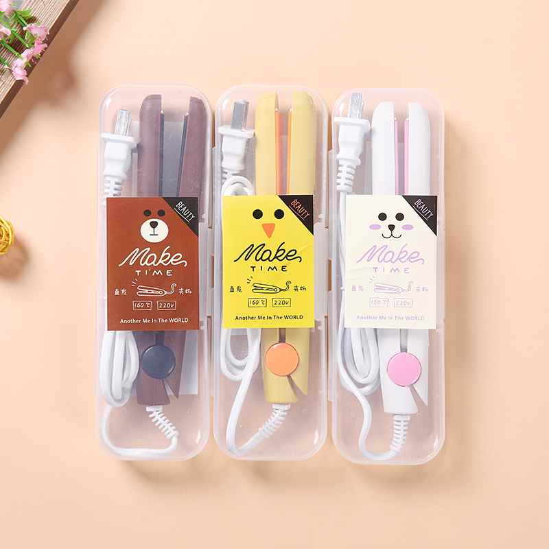 Cartoon Electric splint Hair straightener Hair stick Mini Stretch Dual use atmosphere Bangs Straight clipin the Personal Care/Health/Massage equipment , Hair Tool , Volume/Hair straightener category - from Buy2taobao.com to provide professional Taobao agent buy service
