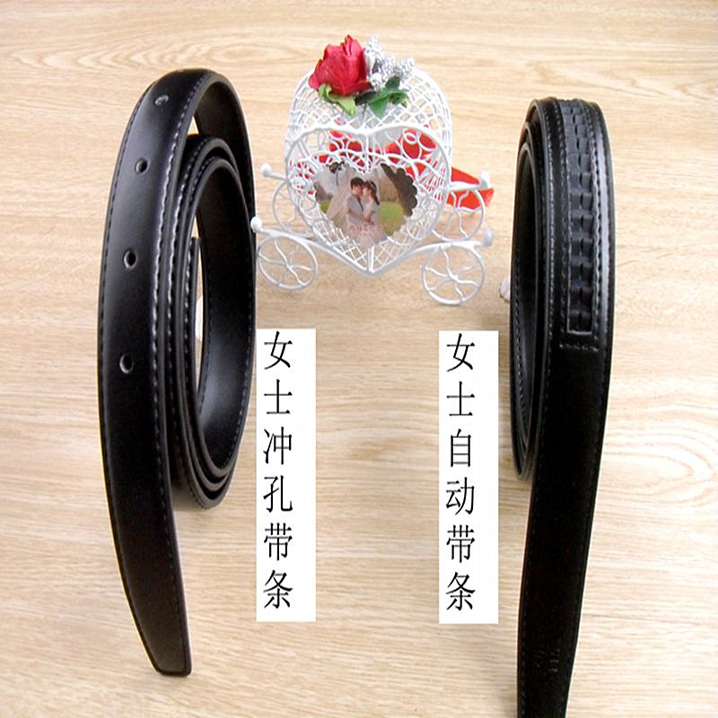 不带头女士头层牛皮自动扣皮带条真皮无头裤带无扣光身细腰带2018在类目 服饰配件/皮带/帽子/围巾, 腰带/皮带/腰链中 - 来自Buy2taobao.com提供专业的淘宝代购服务