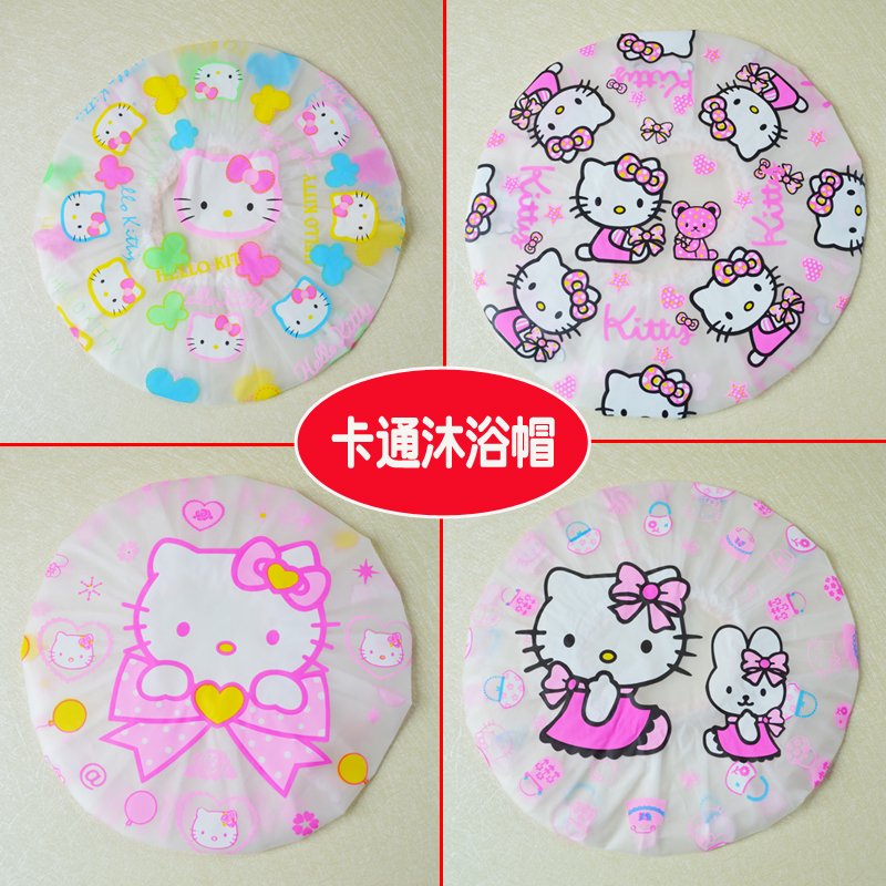 浴帽可爱防水沐浴帽卡通洗头帽厨房做饭炒菜防油烟帽浴室洗澡用品|ruв категории семья/личные чистящие средства, потребительских уборка посуды, шапочка для душа - от Buy2taobao.com для оказания профессиональной услуги покупки агента Taobao