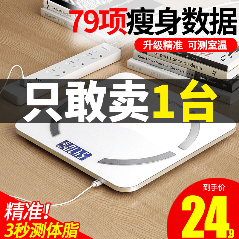 充电智能体脂称家用小型成人精准电子秤体重秤减肥人体称测脂肪女|ruв категории личный уход/Здравоохранение/массажное оборудование, красоты/Body вспомогательные инструменты, весы/медицинские весы - от Buy2taobao.com для оказания профессиональной услуги покупки агента Taobao