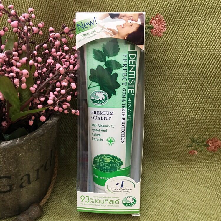 毛毛在泰国Dentiste牙膏健丽白去口臭清新口气亮白牙齿现货包邮在类目 洗护清洁剂/卫生巾/纸/香薰, 洗发沐浴/个人清洁, 口腔护理, 牙膏中 - 来自Buy2taobao.com提供专业的淘宝代购服务