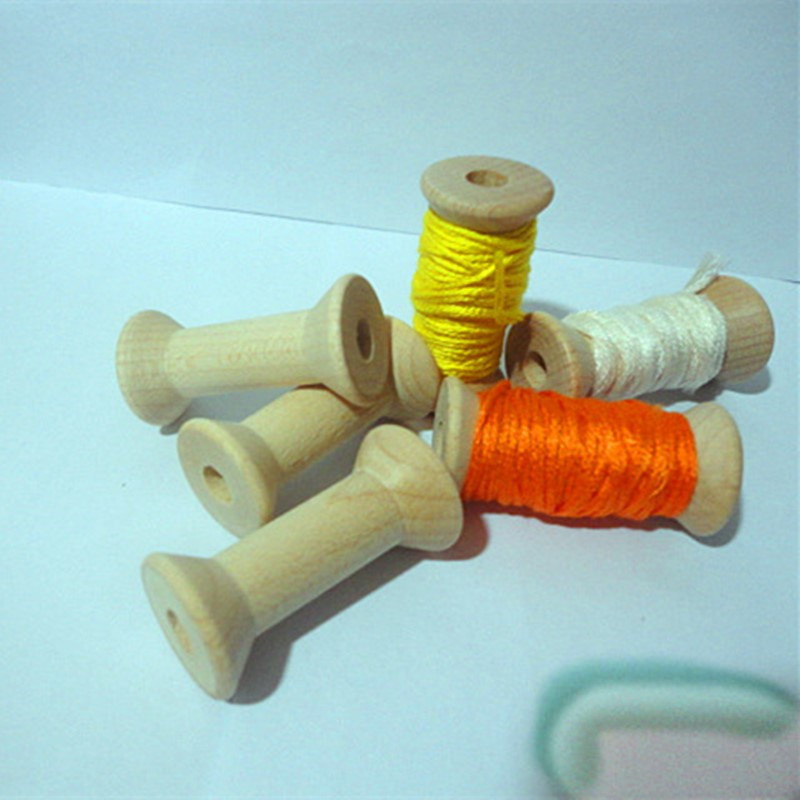 Imported pine Love ranks solid wood Spools Decorative props 30*50mm Cross stitch Wrapped wire Textile accessoriesin the Home Fabric , Stitch & Tools Accessories , Cross Stitch Tools , Winding board category - from Buy2taobao.com to provide professional Taobao agent buy service