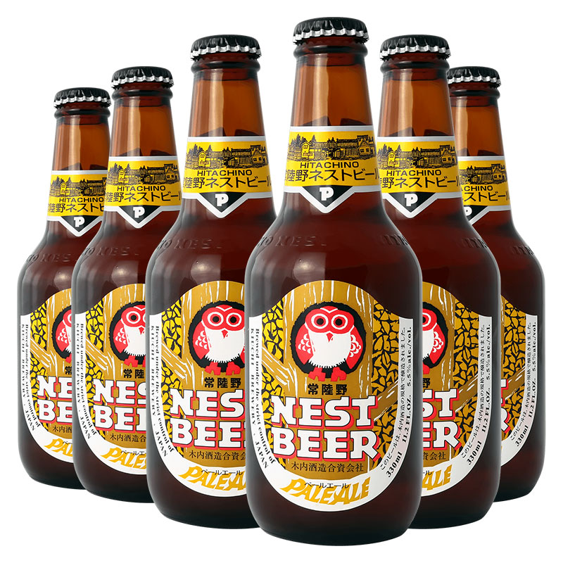 HitachinoNest日本常陆野猫头鹰淡色艾尔啤酒330ml*6瓶精酿啤酒在类目 酒类, 啤酒中 - 来自Buy2taobao.com提供专业的淘宝代购服务