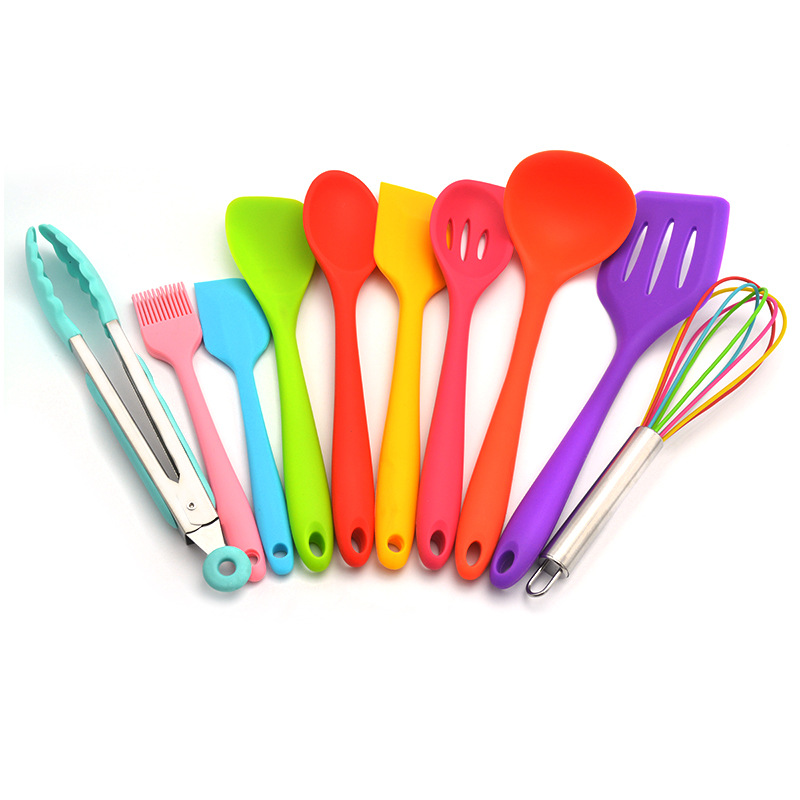 goods in stock colour silica gel Kitchenware 10 Set of parts non-stick cookware silica gel Cookware Set environmental protection cooking Shovel spoon toolin the Kitchen/Cooking utensils , Cooking utensils , Other category - from Buy2taobao.com to provide professional Taobao agent buy service