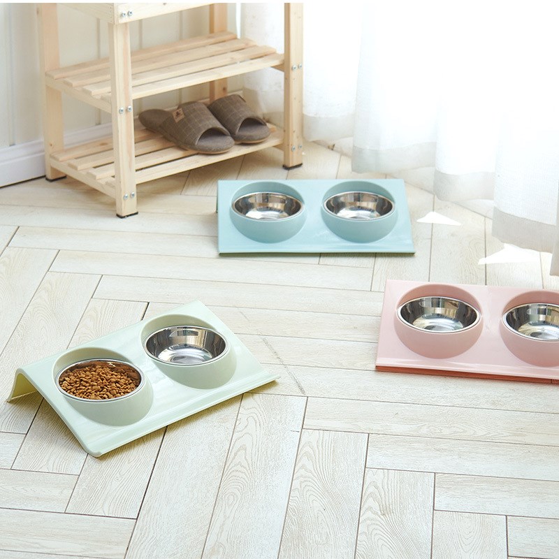不锈钢宠物双碗 新款塑料狗碗 泰迪狗碗猫碗狗食盆 工厂直销|msdalam kategori haiwan peliharaan/makanan haiwan dan bekalan, Arnab dan bekalan, BATH - dari Buy2taobao.com untuk memberikan perkhidmatan ejen Taobao profesional membeli