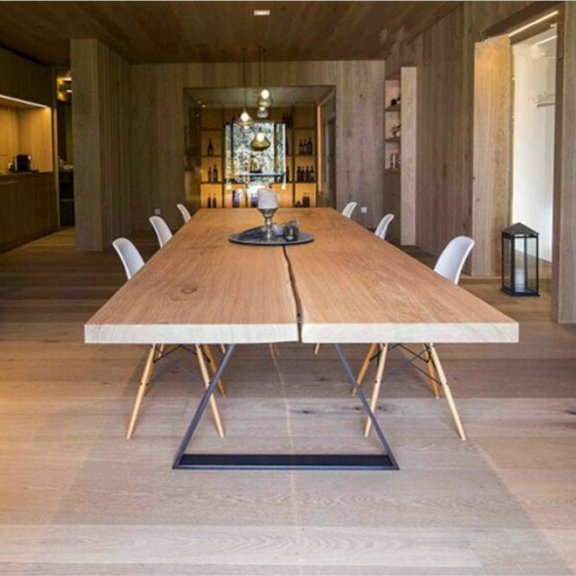 美式loft实木会议桌复古长桌简约办公桌工业风大型商务洽谈桌|ruв категории коммерческий/офисная мебель, офисная мебель, стол, стол - от Buy2taobao.com для оказания профессиональной услуги покупки агента Taobao