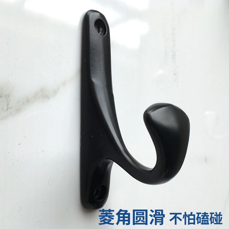 北欧美式简约黑色衣帽钩单个门后墙壁挂衣服单钩衣柜挂衣钩|ruв категории основы строительных материалов, бытовой техники, мебель и оборудование, вешалка - от Buy2taobao.com для оказания профессиональной услуги покупки агента Taobao