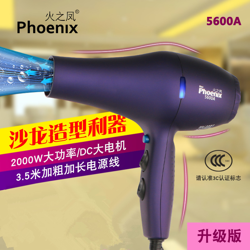 Phoenix Fire 5600A Salon Hair stylist dedicated Hair drier Blow dry molding hair drierin the Personal Care/Health/Massage equipment , Hair Tool , Hair dryer category - from Buy2taobao.com to provide professional Taobao agent buy service