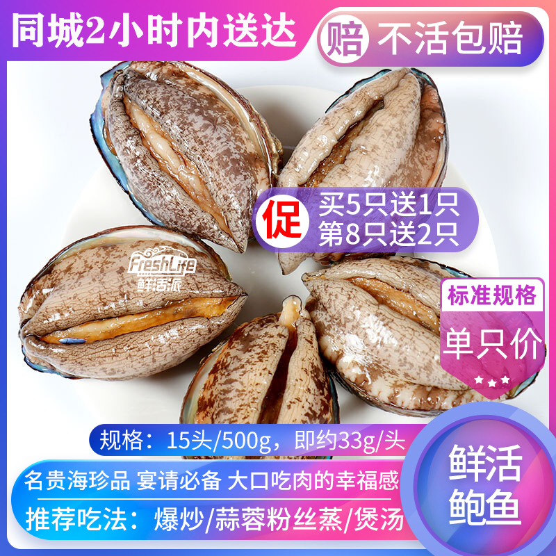 昆明店 包鲜活大连15#鲍鱼单只价 特级野生鲍贝九孔螺海鲜之首在类目 水产肉类/新鲜蔬果/熟食, 海鲜/水产品/制品, 贝类, 鲍鱼中 - 来自Buy2taobao.com提供专业的淘宝代购服务