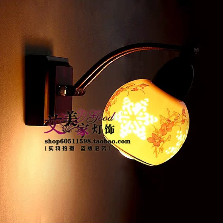 中式實木陶瓷鏡前燈浴室鏡前燈梳妝台小型壁燈廁所衛生間鏡櫃燈在類目 家裝主材, 燈具燈飾, 鏡前燈中 - 來自Buy2taobao.com提供專業的淘寶代購服務