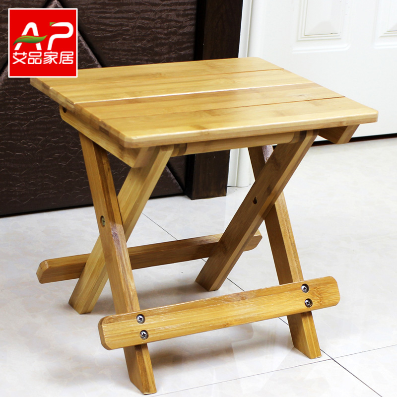 Bamboo fold stool portable outdoors Folding stool Go fishing chair baby stool Low stool Wooden bench adult householdin the Residential furniture , Class Seats , Stools , Folding stool category - from Buy2taobao.com to provide professional Taobao agent buy service