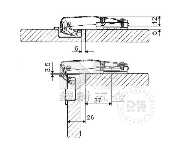 180 cabinet hinges