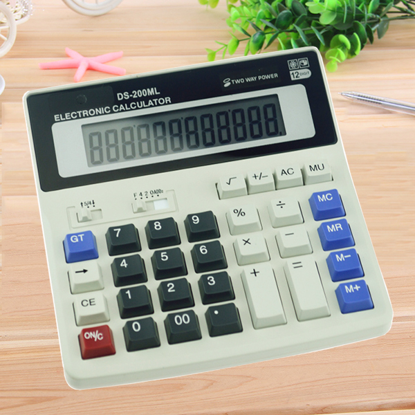 DS-200ML Desktop computer Office Business Calculator Bank Finance Finance to work in an officein the Electronic Dictionary/Electronic paper book/Stationery , Calculator category - from Buy2taobao.com to provide professional Taobao agent buy service