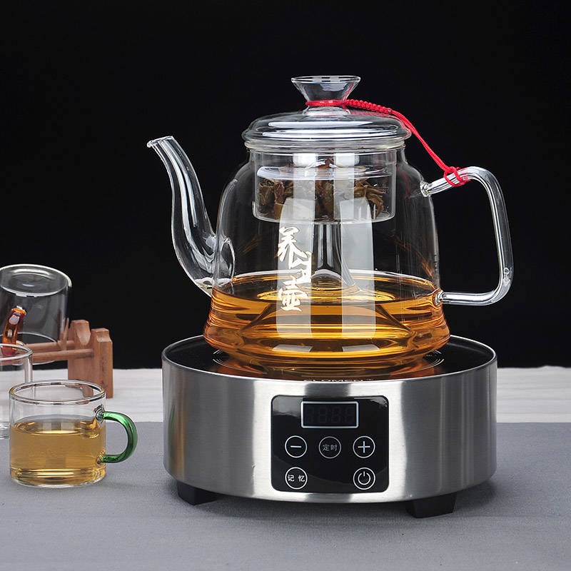 全玻璃煮茶壶蒸茶壶泡茶烧水壶电陶炉黑茶煮茶器蒸汽壶茶具套装|ruв категории посуда, чайный сервиз, чайник - от Buy2taobao.com для оказания профессиональной услуги покупки агента Taobao