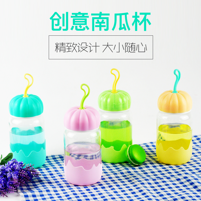 创意玻璃南瓜杯水杯活动店庆男女学生带盖企鹅杯广告礼品杯印字在类目 餐饮具, 杯子/水杯/水壶, 定制/广告杯中 - 来自Buy2taobao.com提供专业的淘宝代购服务