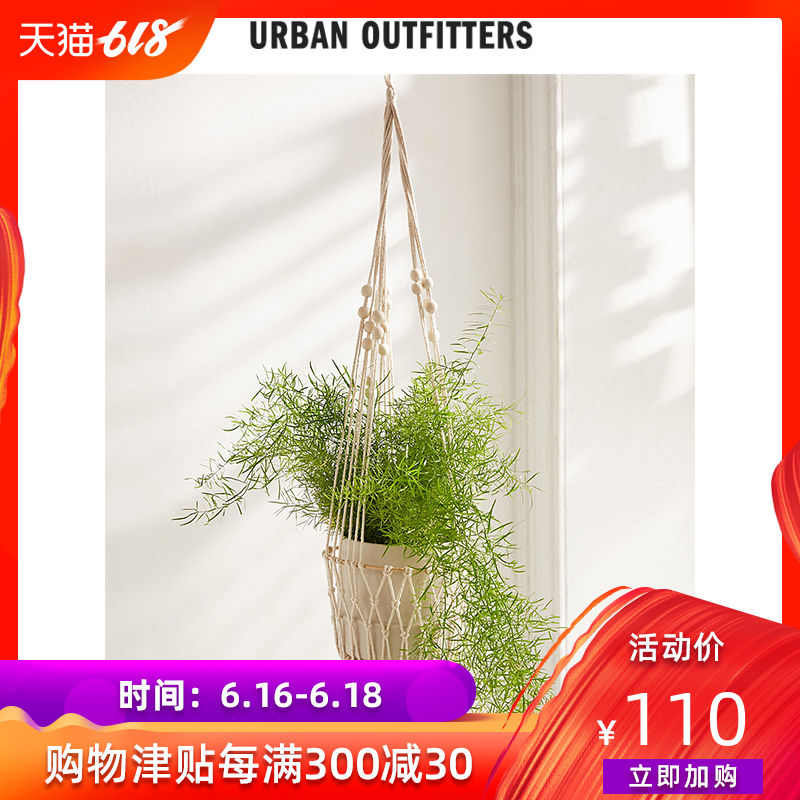 悬挂式打结绳索金属丝框架花盆吊篮Urban Outfitters家居创意装饰|msdalam kategori Aksesori rumah, pasu/bunga/bunga tiruan/perhiasan imitasi, bunga/pasu, bakul bunga - dari Buy2taobao.com untuk memberikan perkhidmatan ejen Taobao profesional membeli
