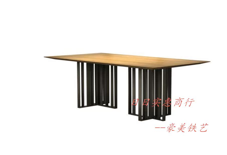 loft工业风复古铁艺餐桌做旧书桌工作桌会议桌咖啡桌几桌餐台|ruв категории жилой мебели, Таблица класса, обеденный стол - от Buy2taobao.com для оказания профессиональной услуги покупки агента Taobao