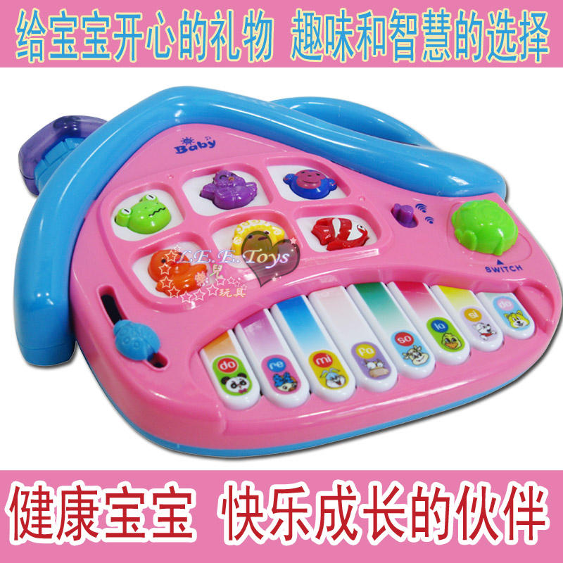 包邮玩具0-3岁早教益智婴儿幼儿童宝宝迷你女孩音乐小琴敲击乐器|ruв категории игрушка/коляска/головоломка/блоки/модель, ЕЭК/интеллектуальные игрушки, ЕЭК машина/немного читать, учиться - от Buy2taobao.com для оказания профессиональной услуги покупки агента Taobao