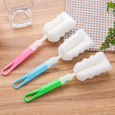 Sponge Cup Brush fold Wash cup brush Long handle brush glass glass clean Cup Brush Spongein the Family/Personal Cleaning Tools , Housework/Floor cleaning equipment , Brush , Kitchen Brush category - from Buy2taobao.com to provide professional Taobao agent buy service