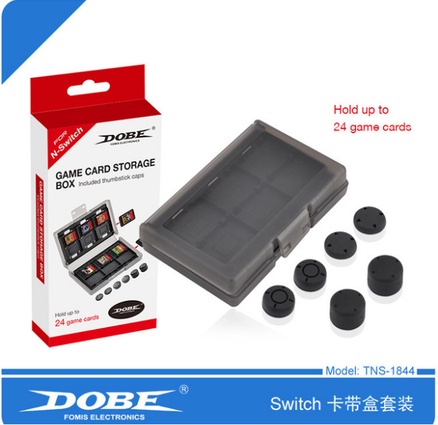 Switch 卡带盒套装 游戏卡收纳盒 卡盒 摇杆保护帽|ruв категории видеоигры/аксессуары/игра/Введение, WII/Wiiu специальные аксессуары, клюшка - от Buy2taobao.com для оказания профессиональной услуги покупки агента Taobao