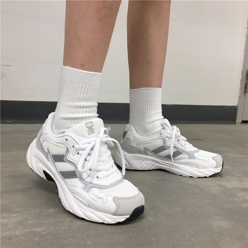 2019 Spring ins Korean street shooting ulzzang gym shoes student Versatile Harajuku wind leisure time run Women's Shoesin the Women's Shoes, Low shoes category - from Buy2taobao.com to provide professional Taobao agent buy service
