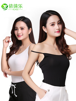 吊带背心女士春夏秋装纯色外穿紧身上衣性感修身打底内搭小吊带衫