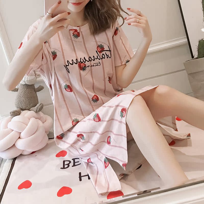 孕婦睡裙純棉哺乳睡裙夏季喂奶連衣裙女産婦生産服裙住院月子産後在類目 孕婦裝/孕產婦用品/營養, 家居服/哺乳裝/秋衣褲, 家居裙中 - 來自Buy2taobao.com提供專業的淘寶代購服務