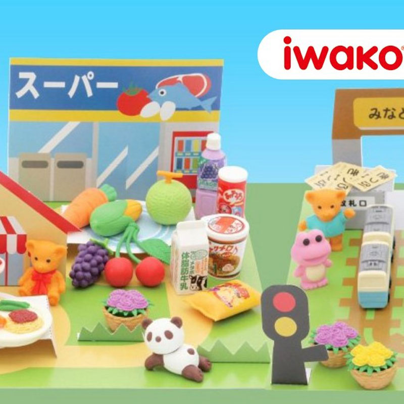 IWAKO Japan Imported eraser children Cartoon lovely Puzzle Assemble interest rubber Toys Vehicle seriesin the Electronic Dictionary/Electronic paper book/Stationery , Everyday school supplies , Eraser category - from Buy2taobao.com to provide professional Taobao agent buy service