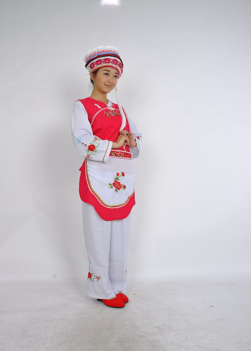 云南大理少数民族白族女式服装/葫芦丝舞台演出服饰/舞蹈表演女装|ruв категории Женская одежда, костюм/национальная одежда/театр костюм, национальная одежда/этап погрузки - от Buy2taobao.com для оказания профессиональной услуги покупки агента Taobao