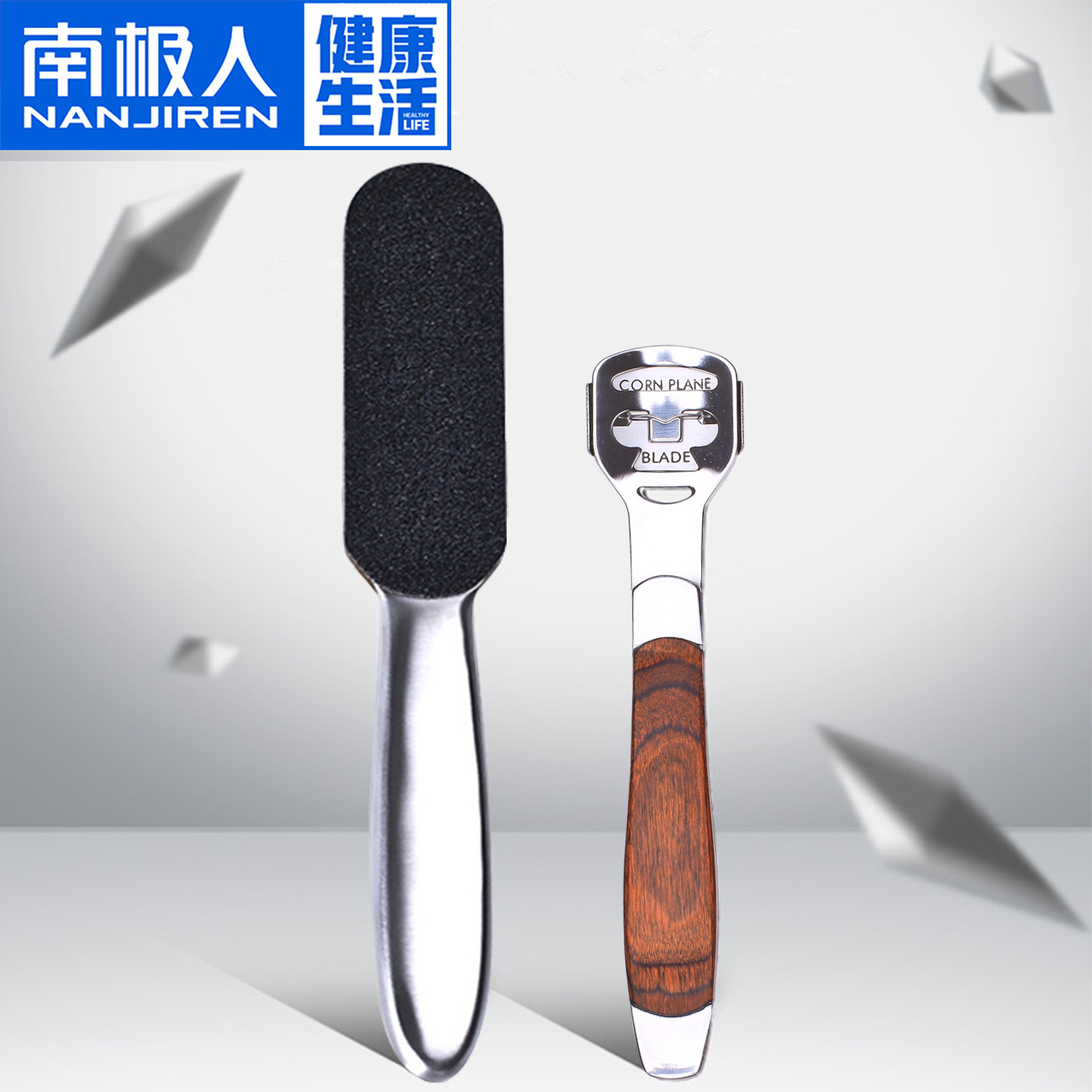 南极人磨脚石去死皮老茧角质脚底脚后跟工具磨脚神器修脚刀搓脚板|msdalam kategori keluarga/Alat Pembersihan peribadi, Peralatan pembersihan penjagaan diri, kaki sapu/kaki berus/batu kaki - dari Buy2taobao.com untuk memberikan perkhidmatan ejen Taobao profesional membeli