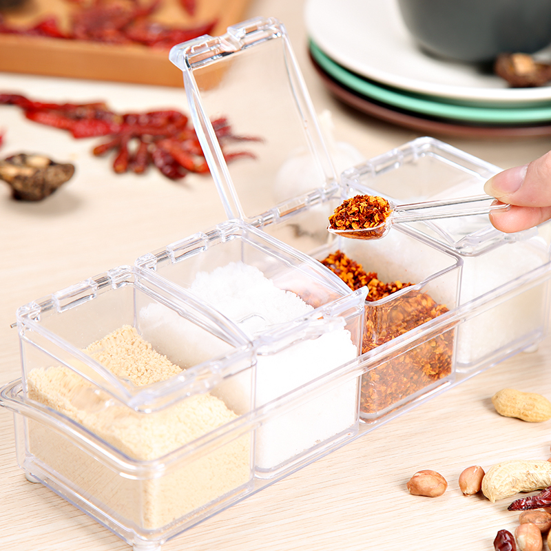 household kitchen Burden Seasoning Jar monosodium glutamate flavoring Salt Box Modular assemblyin the Kitchen/Cooking utensils , Kitchen Gadgets/Kitchen storage , Storage jars/Kitchen storage containers , Seasoning bottles category - from Buy2taobao.com to provide professional Taobao agent buy service