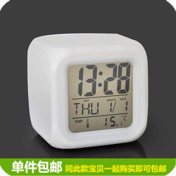 Creative alarm clock student Lazy man Digital Clock Bedside Mute children Luminous electronic clock personality Calendar Desk Clockin the Home accessories , Home bell ornaments/Alarm Clock , Desk Clock/Alarm Clock category - from Buy2taobao.com to provide professional Taobao agent buy service